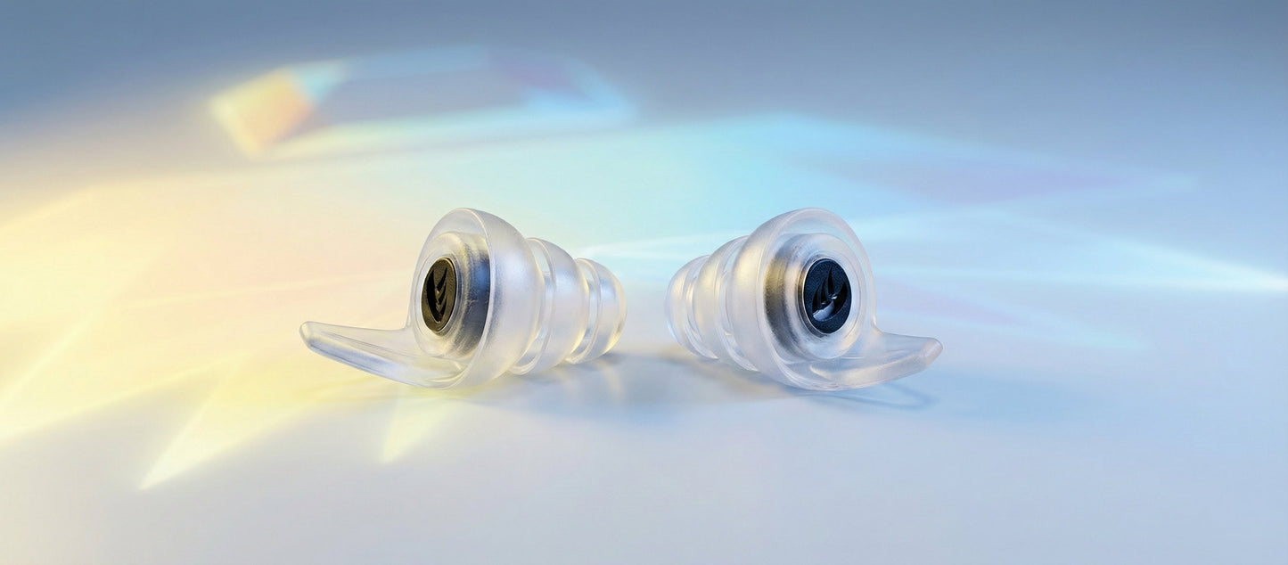 High-Fidelity Earplugs (1 Pair - Single Size)