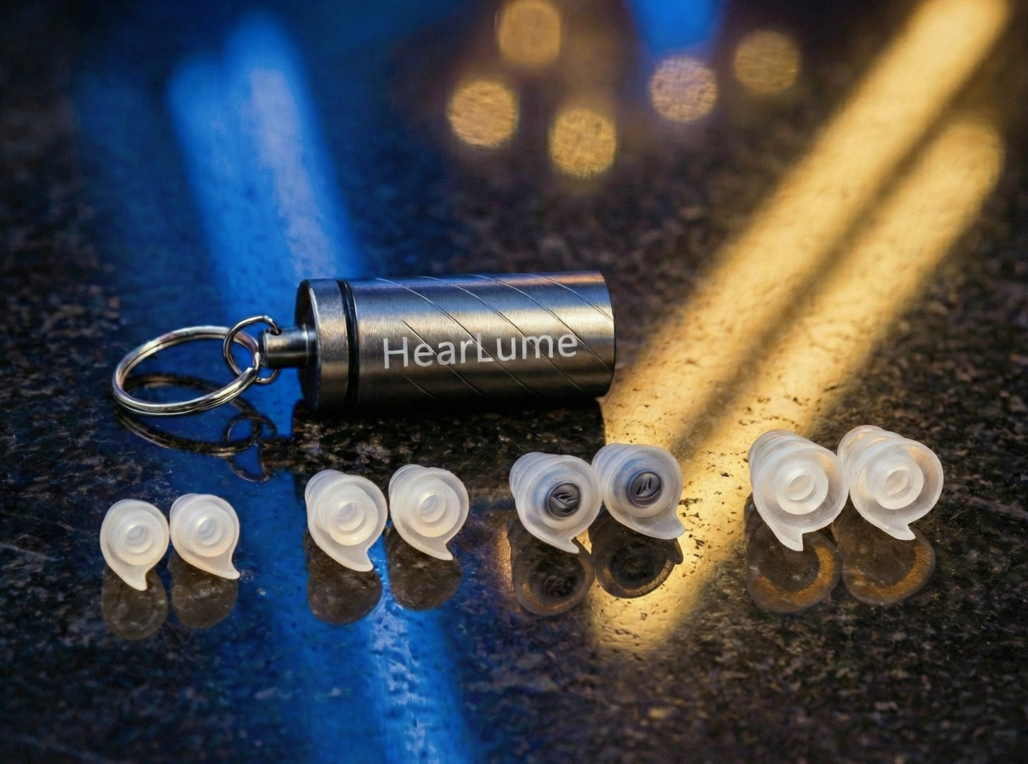 High-Fidelity Earplugs | Universal Fit Kit (1 Pair - 4 Sizes)