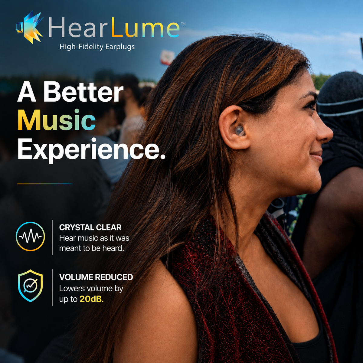 Replacement High-Fidelity Earplugs