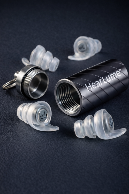 HearLume™ High-Fidelity Earplugs | 2 Complete Pairs